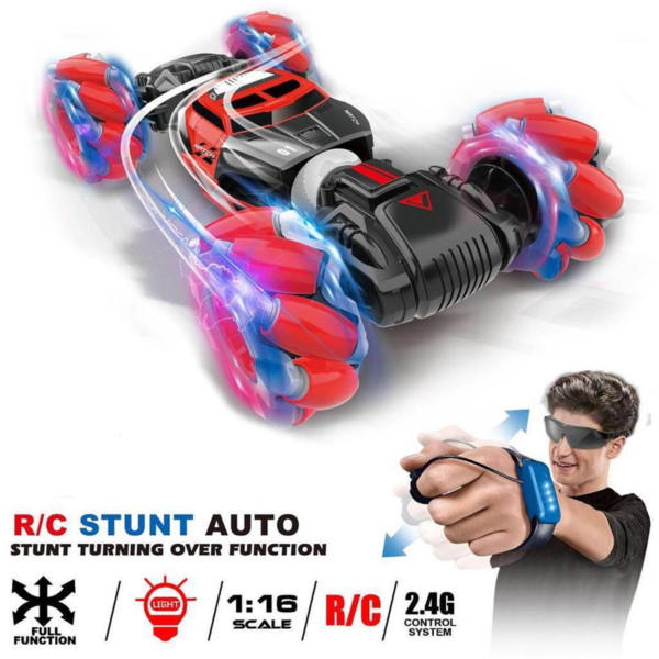 Voiture RC Cascadeuse 2.4G Stunt Hand 360 °
