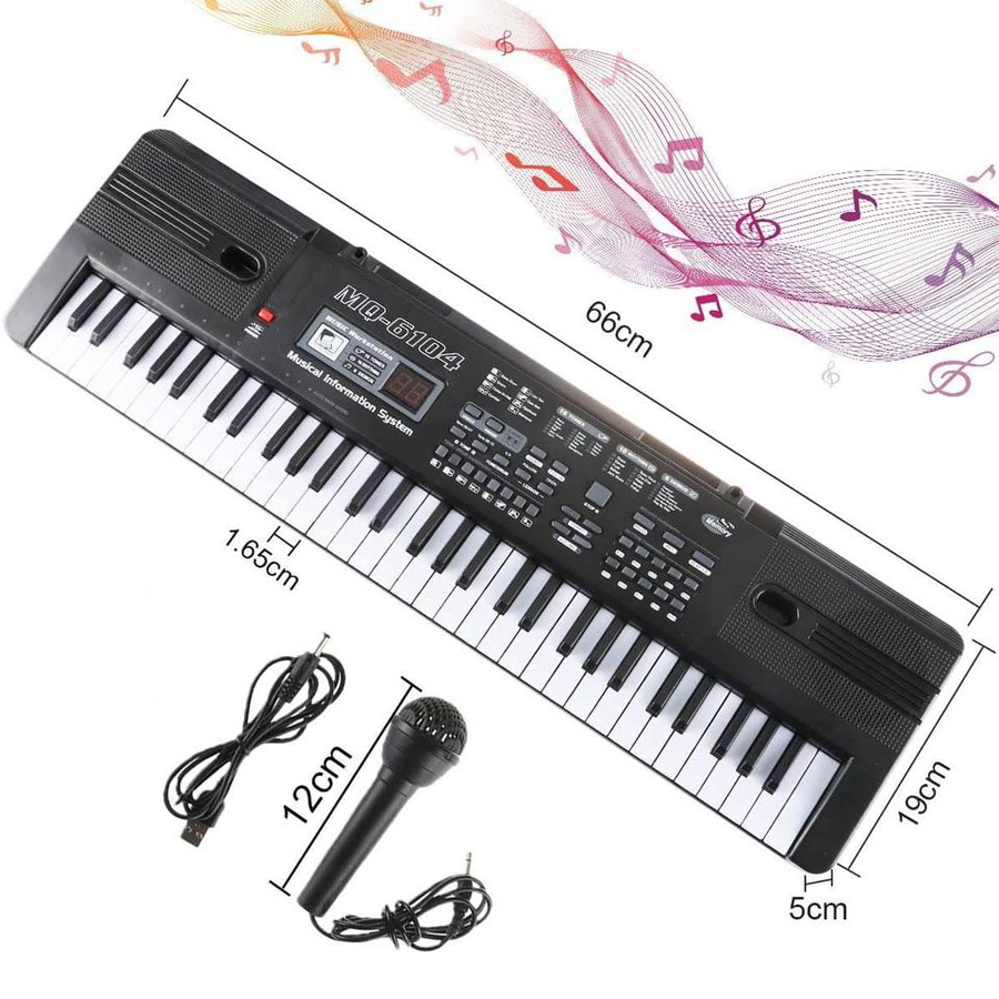 mq portable clavier électrique piano clavier instrument de musique